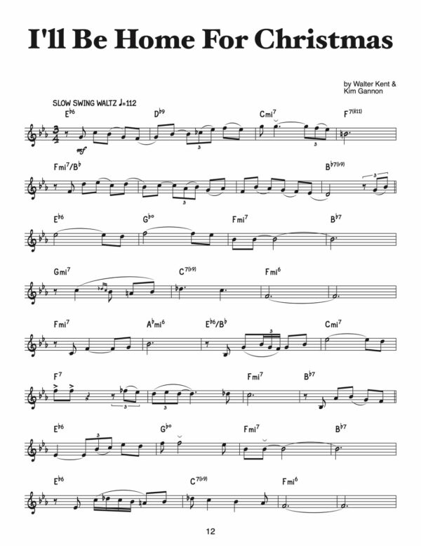 Veldkamp, A Swingin' Christmas (for trumpet & flugelhorn)-p14