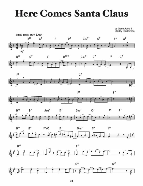 Veldkamp, A Swingin' Christmas (for trumpet & flugelhorn)-p26