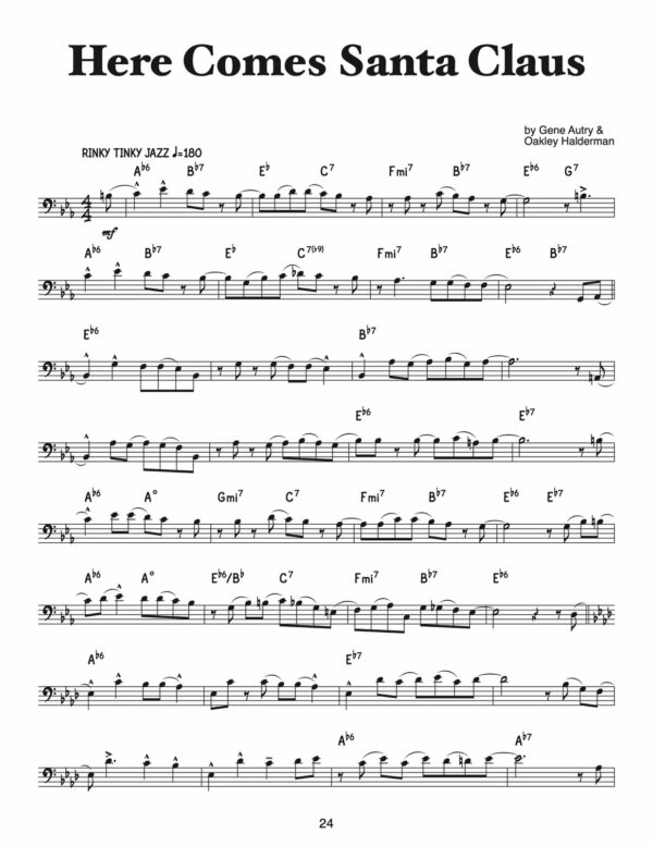 Veldkamp, A Swingin' Christmas (Trombone)-p26