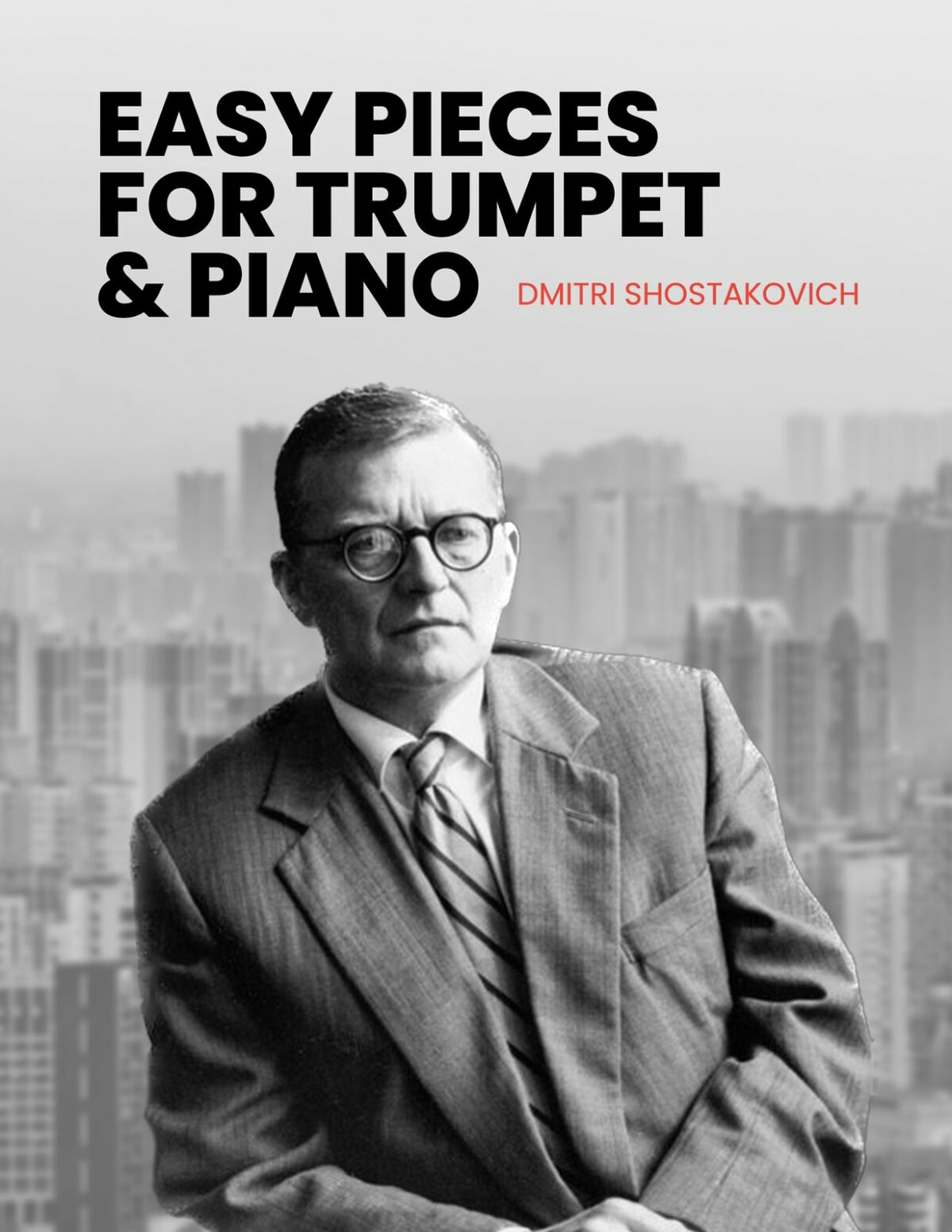 Shostakovich, Easy Pieces for Trumpet and Piano-p01