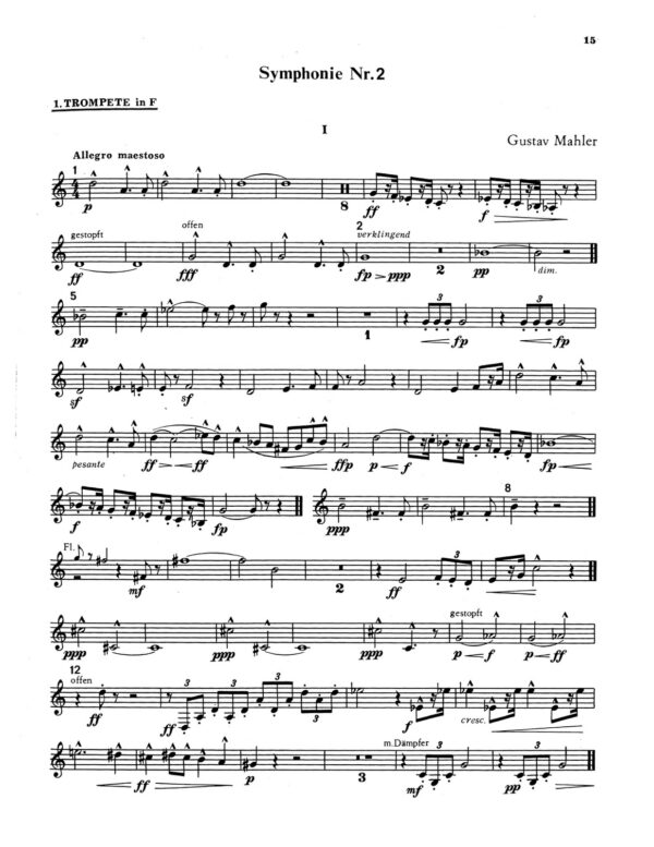 Mahler's Orchestra Studies for Trumpet