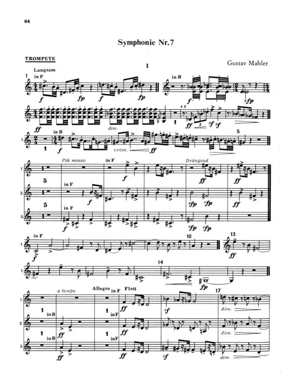 Mahler, Orchestra Studies-p66