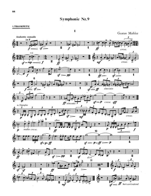 Mahler's Orchestra Studies for Trumpet