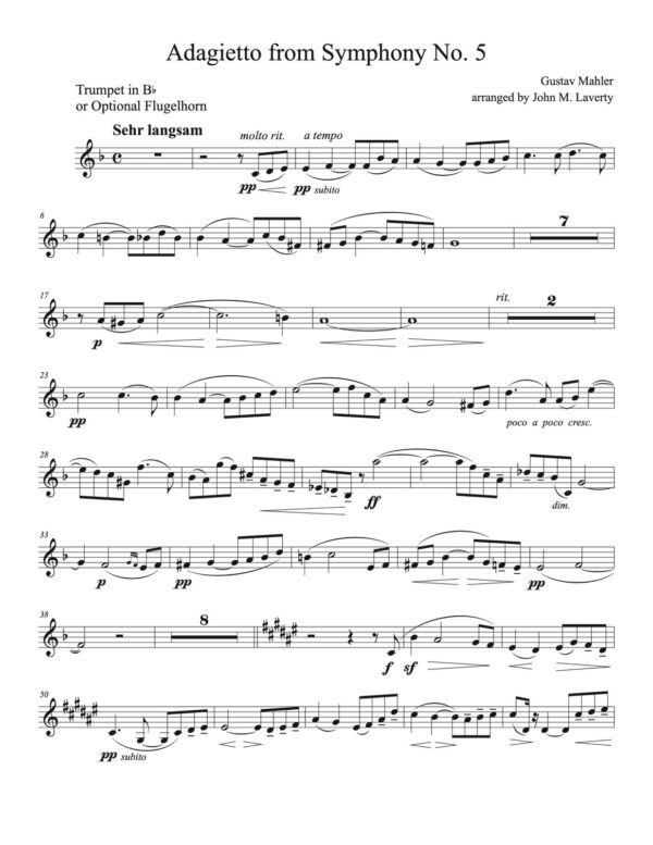 Mahler, Solos For Trumpet & Piano-p02