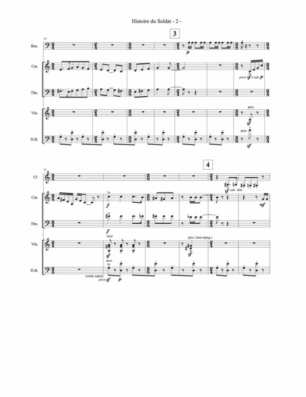 Stravinsky, L'Histoire Du Soldat Concert Suite-p004