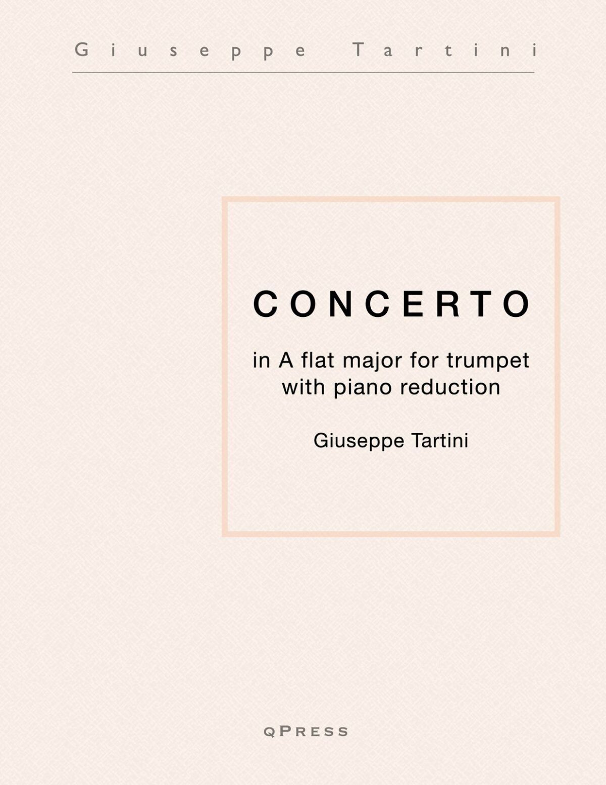 Tartini, Concerto in A flat major for Trumpet and Piano-p01-1