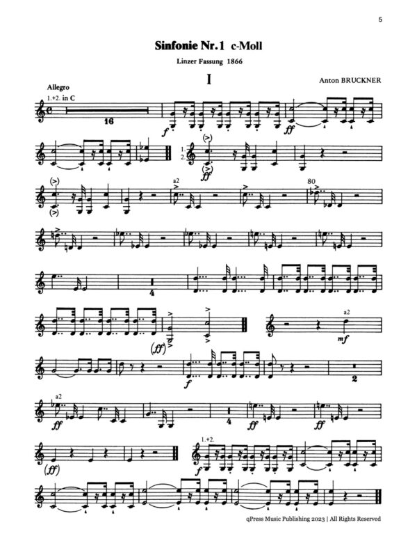 Bruckner, Orchestra Studies for Trumpet-p005