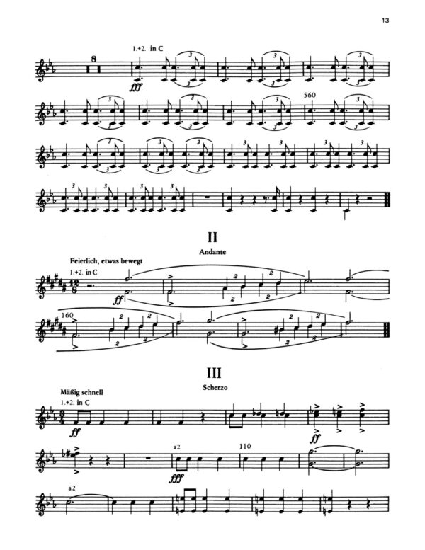 Bruckner, Orchestra Studies for Trumpet-p013