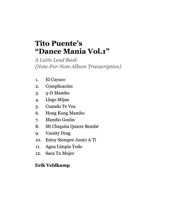 Puente, Dance Mania Vol. 1-p03