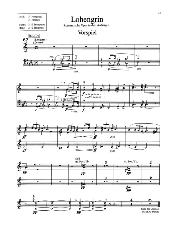 Wagner, Orchestra Studies for Trumpet-p033