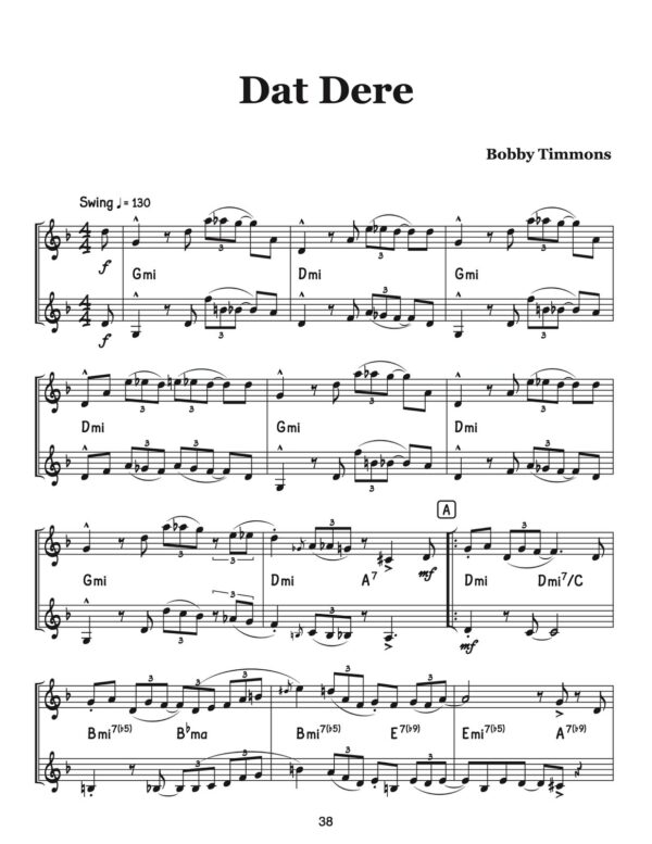 Veldkamp, Jazz Standards for Two Trumpets Vol.5-p40