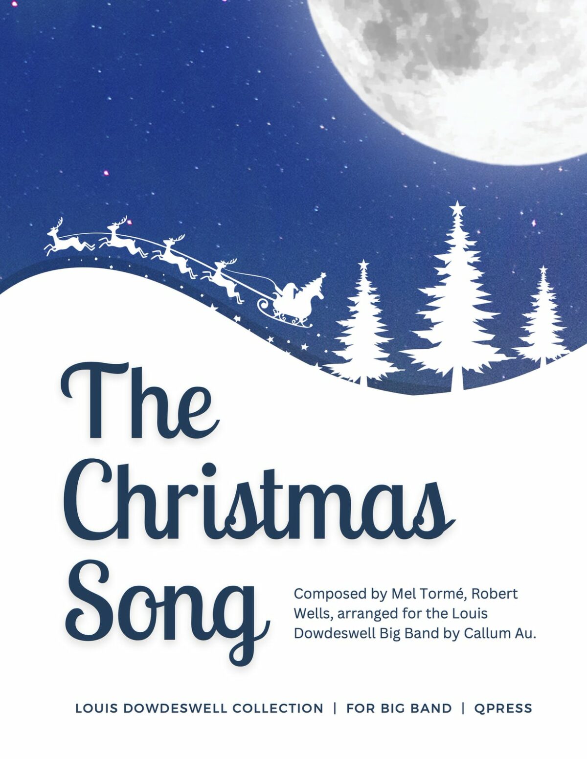 Au, The Christmas Song (Score and parts)