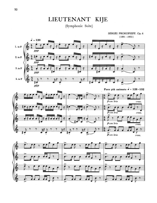 Chambers, Orchestral Excerpts from the Symphonic Repertoire for Horn 1-p52-1