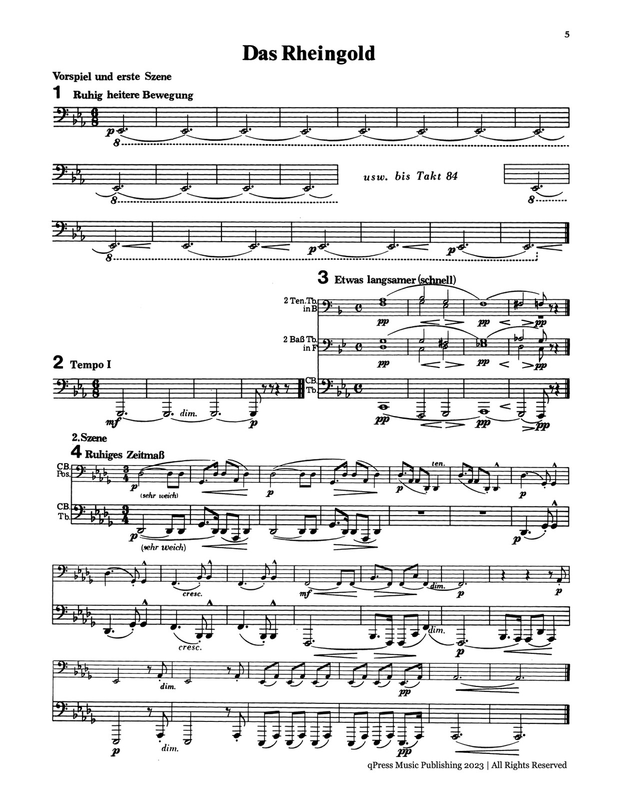Tuba　Wagner　for　of　by　Nibelungen)　Hoppert,　Manfred,　Orchestra　Richard　qPress　Studies　Ring　(The　Wagner,