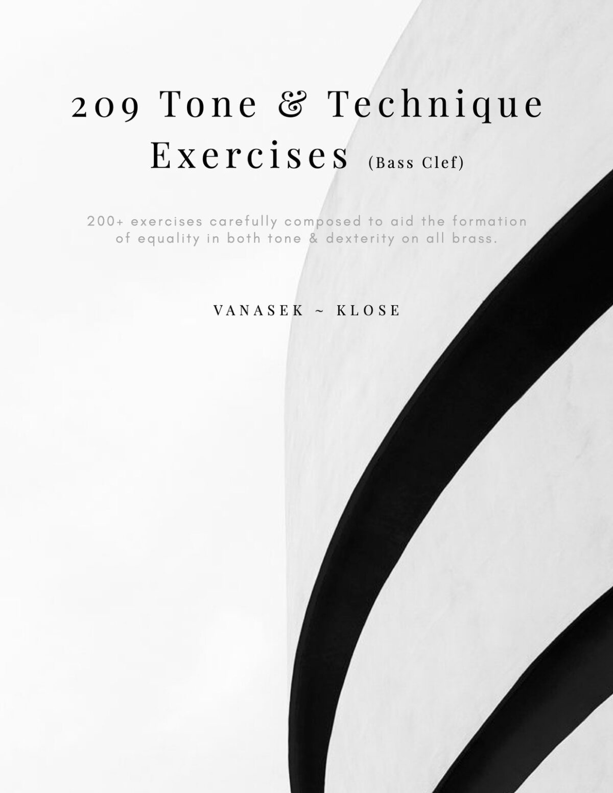 Klosé-Vanasek, 270 Tone and Technique Exercises cover