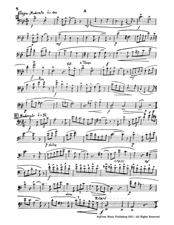Lafosse, School of Sightreading and Style for Trombone 1-p06-1