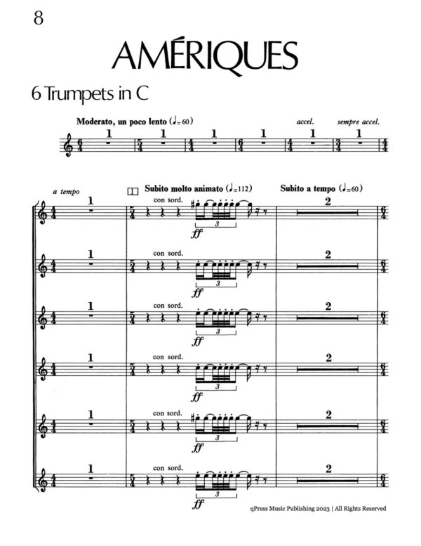 Varese, The Complete Trumpet Parts of the Works of Edgar Varese-p008
