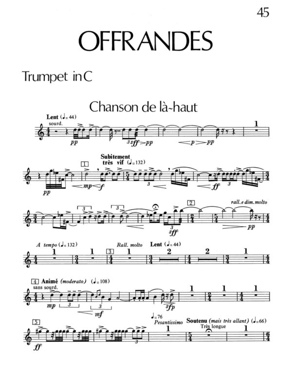 Varese, The Complete Trumpet Parts of the Works of Edgar Varese-p045