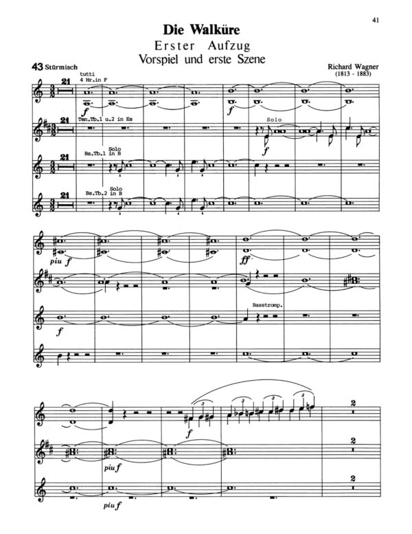 Wagner, Orchestra Studies (The Ring 1) for Horn-Wagner Tuba-p43-1