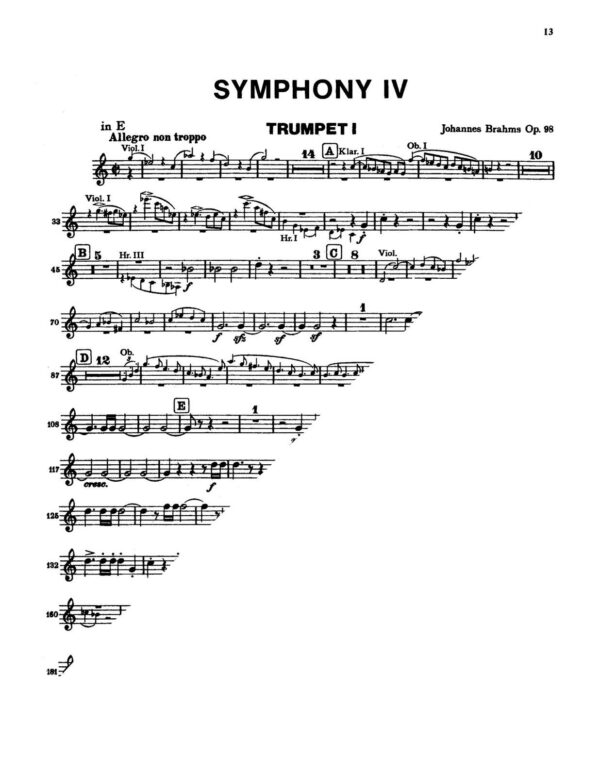 Brahms, Complete Orchestral Parts-p17-1