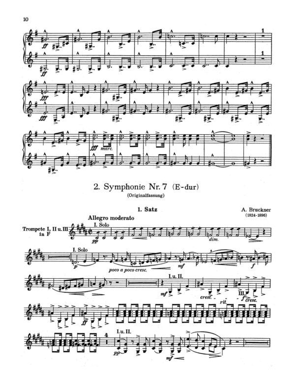 Bruckner-Wolf, Orchestra Studies for Trumpet-p12