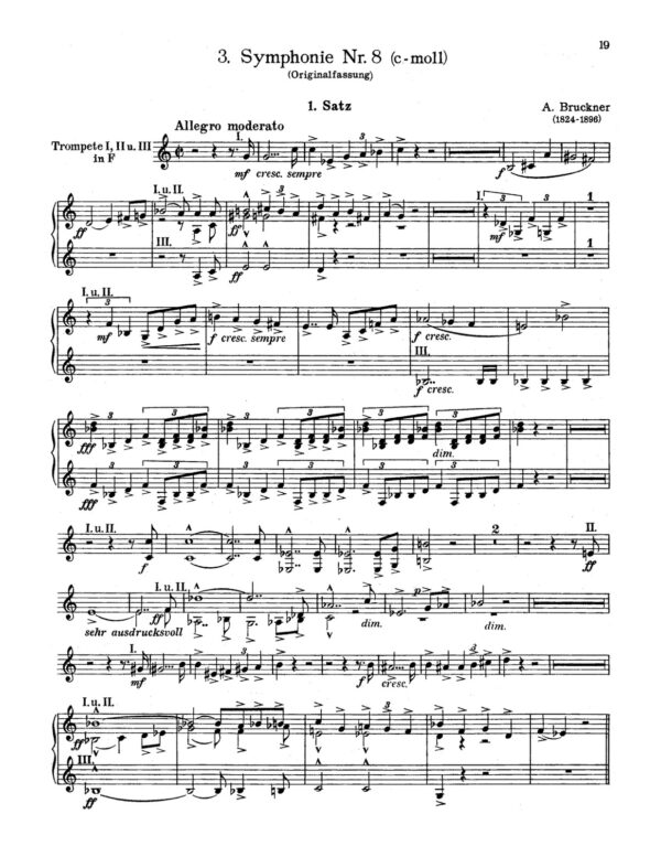 Bruckner-Wolf, Orchestra Studies for Trumpet-p21
