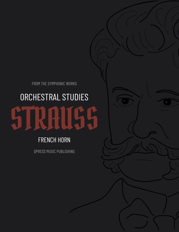 Strauss, Orchestral Excerpts from the Symphonic Works for Horn-p01-1 cover