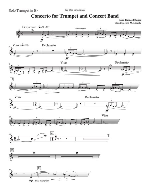 Chance, Trumpet Concerto-p152
