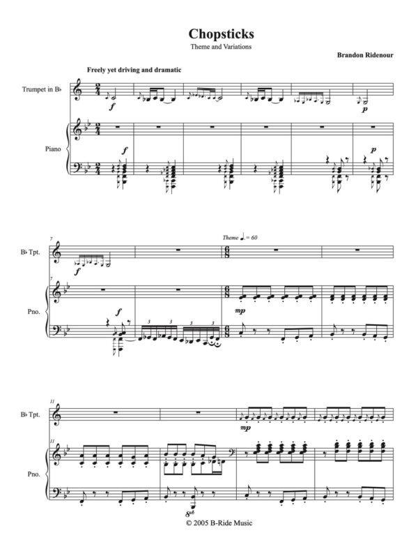 Ridenour, Trumpet Invasion (Score & Parts)-p034