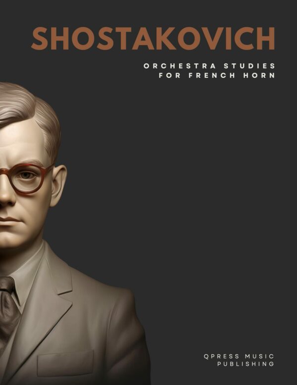 Shostakovich, Orchestra Studies for Horn cover