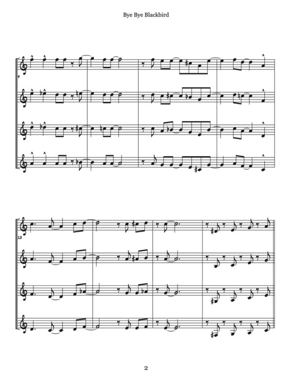 Veldkamp, 20 Jazz Quartets (Score & Parts)-p006