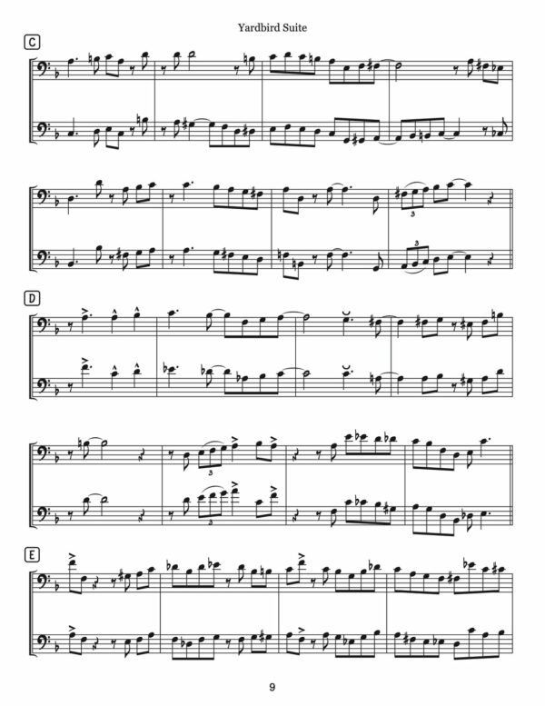 Veldkamp, Jazz Standards Duets for Trombone Vol.2-p11