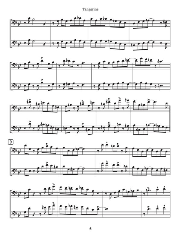 Veldkamp, Jazz Standards Duets for Trombone Vol.3-p08