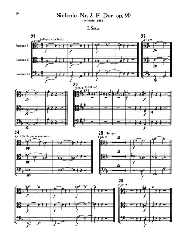 Brahms, Orchestra Studies Trombone-Tuba-p20