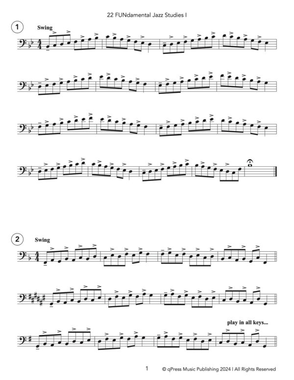 Veldkamp, FUNdamental Jazz Studies No.1 For Trombone-p03