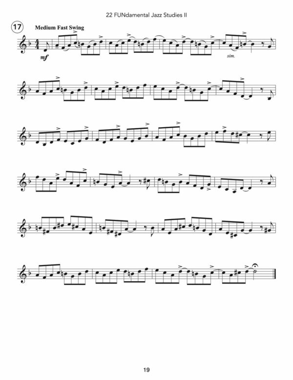 Veldkamp, FUNdamental Jazz Studies No.2 For Trumpet-p21