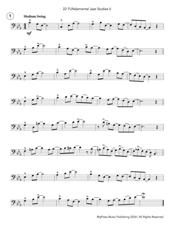 Veldkamp, FUNdamental Jazz Studies No.2 For Tuba-p02