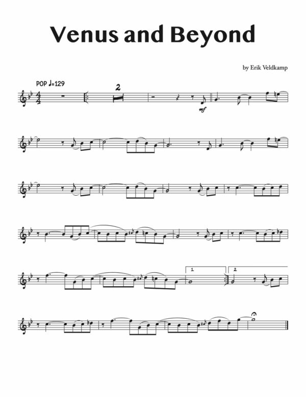 Veldkamp, Pop Music Play-Alongs for Trumpet-Flugelhorn 1-p14