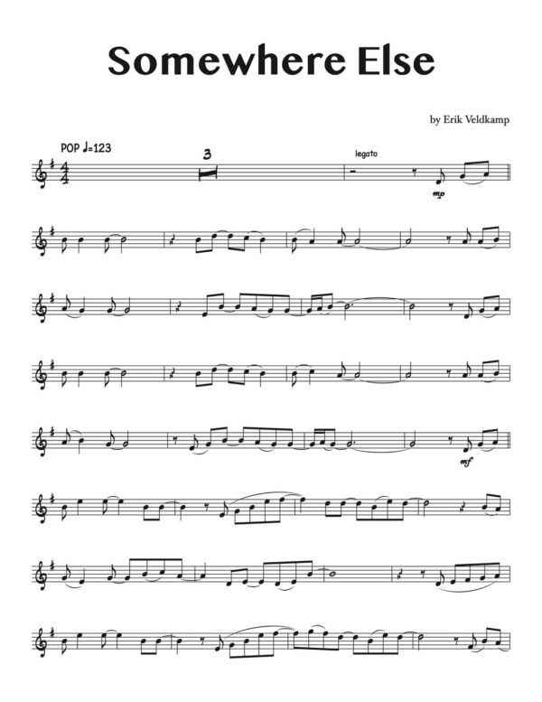Veldkamp, Pop Music Play-Alongs for Trumpet-Flugelhorn 1-p24