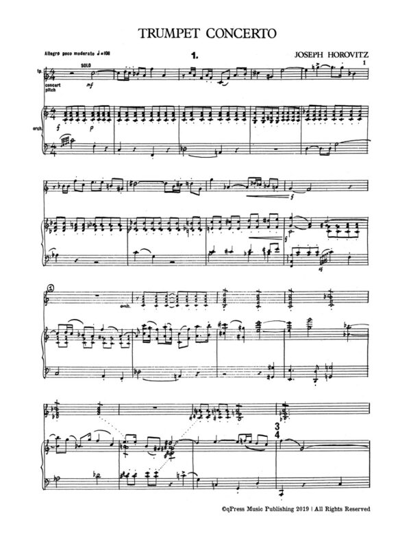 Horovitz, Trumpet Concerto-p13
