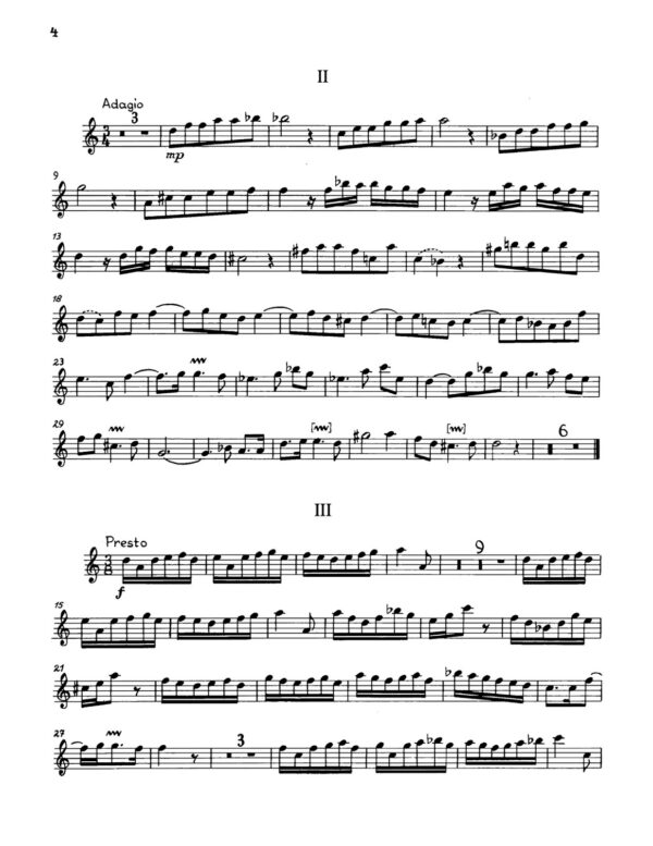 Marcello, Concerto for Trumpet and Piano in D- (C Trumpet)-p05