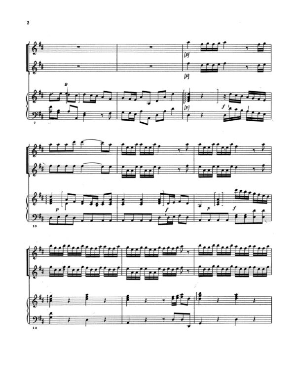 Molter, Johann Concerto for Two Trumpets No.1-p11
