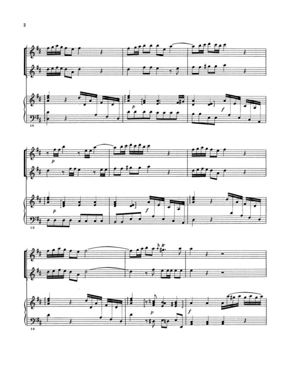 Molter, Johann Concerto for Two Trumpets No.2-p12