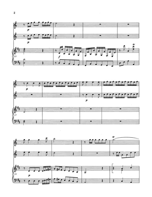 Molter, Johann Concerto for Two Trumpets No.5-p12