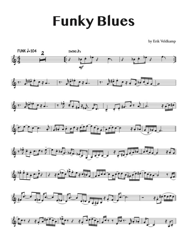 Veldkamp, Funk, Soul & Blues Rock Play-Alongs for Trumpet-p22