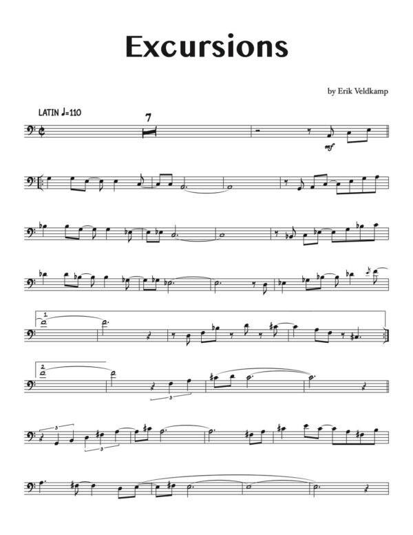 Veldkamp, Jazz & Latin Play-Alongs for Trombone (Advanced)-p20