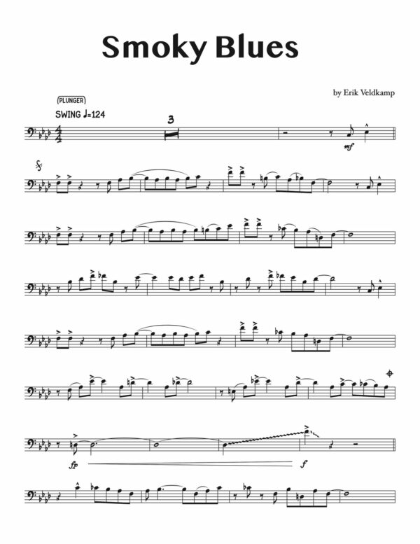 Veldkamp, Jazz & Latin Play-Alongs for Trombone (Advanced)-p24