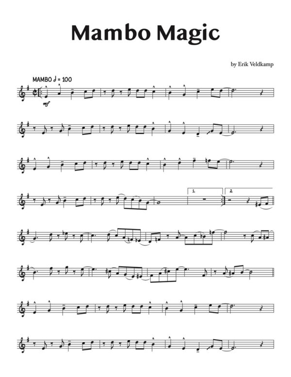 Veldkamp, Latin Music Play-Alongs 1 for Trumpet-Flugelhorn-p12