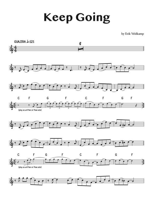 Veldkamp, Latin Music Play-Alongs 1 for Trumpet-Flugelhorn-p14