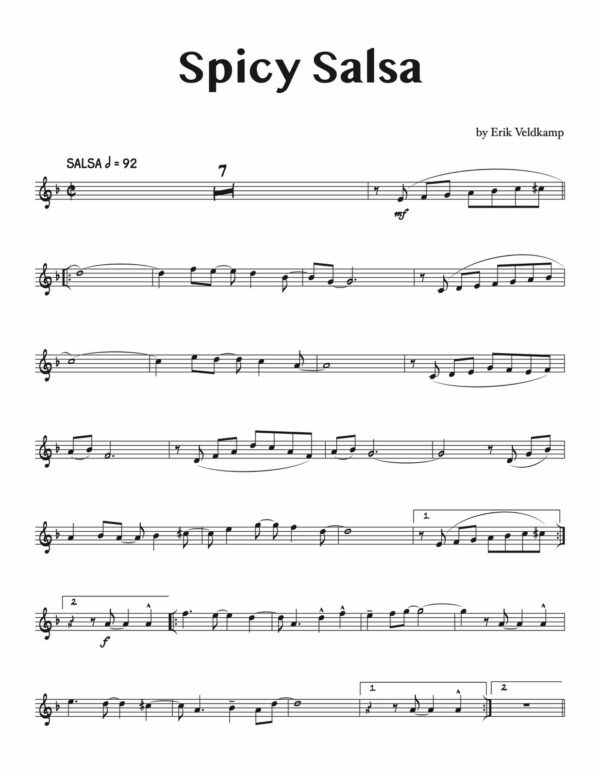 Veldkamp, Latin Music Play-Alongs 1 for Trumpet-Flugelhorn-p26